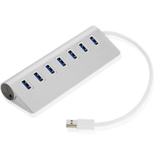 Hliníkový USB 3.0 HUB, 7 portů - Reklamnepredmety