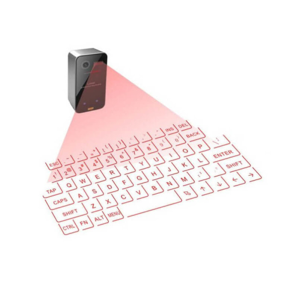 Virtuální Bluetooth laserová klávesnice (QWERTY)