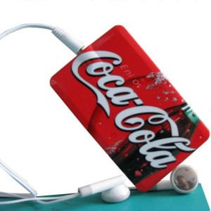 MP3 přehrávač ve tvaru kreditní karty - Reklamnepredmety