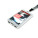 Praktická powerbanka s lanyardem a podsvícenou vizitkou - PBA6028_14 - variant PU PBA6028-q00001