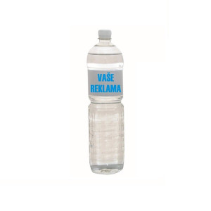 Reklamní voda v PET láhvi 1,5l - Reklamnepredmety