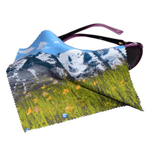 Hadřík na brýle a displej z mikrovlákna - 12x17,5 cm - Reklamnepredmety
