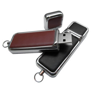 Elegantní kožený USB flash disk - Reklamnepredmety