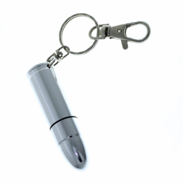 Vodotěsný kovový USB flash disk ve tvaru náboje