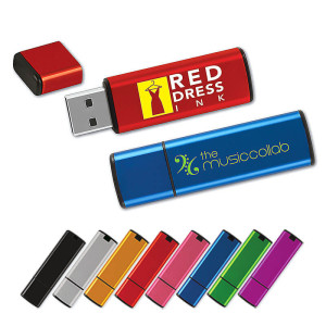 Kovový USB flash disk NICE - Reklamnepredmety