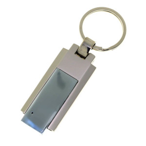 Kovový USB klíč s otočným konektorem - Reklamnepredmety