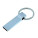 Mini kovový USB flash disk s kroužkem na klíče - UDM1009_15 - variant PU UDM1009-q00001
