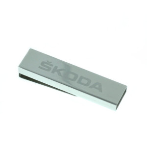 Kovový mini USB flash disk SPONA - Reklamnepredmety