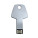 Kovový USB flash disk ve tvaru klíče - UDM1026_4 - variant PU UDM1026-q00001