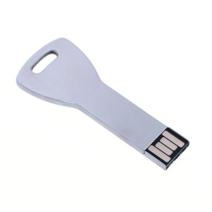 Stříbrný USB flash disk KLÍČ - Reklamnepredmety