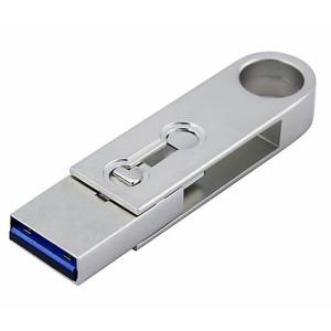 OTG USB flash disk otočný s konektorem Type-C 3.0 - Reklamnepredmety
