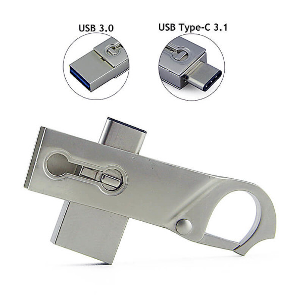 OTG USB s otočným konektorem Type-C KARABINA