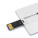 Kovový USB flash disk ve tvaru kreditní karty - UDM1087_8 - variant PU UDM1087-q00001