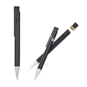 Kovové USB pero v moderním designu s klikacím mechanismem - Reklamnepredmety