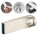 Kovový USB flash disk s ergonomickým tělem - UDM1116_2 - variant PU UDM1116-q00001