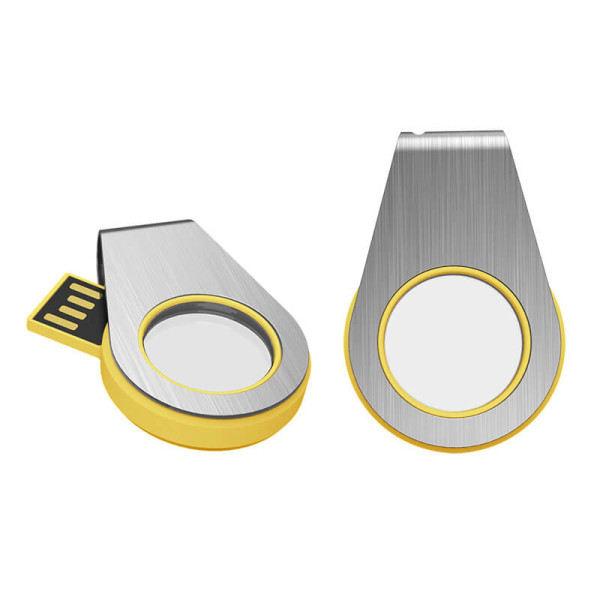 USB s LED podsvíceným logem