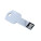 Kovový USB flash disk ve tvaru klíče v mnoha barvách - UDM957_5 - variant PU UDM957-q00001