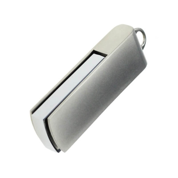 Luxusní kovový USB flash disk s otočnou krytkou konektoru