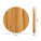10W Bambusová indukční nabíjecí podložka, kruh - PBQ014W10_15 - variant PU PBQ014W10-q00001