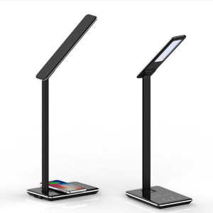 2v1 dotyková stolní lampa s bezdrátovou nabíjecí podložkou - Reklamnepredmety