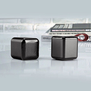 Set 2 kusů mini cube Bluetooth reproduktorů - Reklamnepredmety