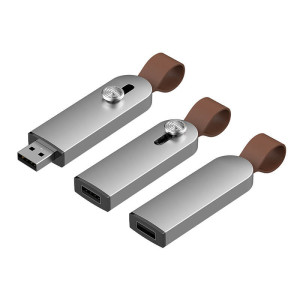 Elegantní kovový výsuvný USB flash - Reklamnepredmety