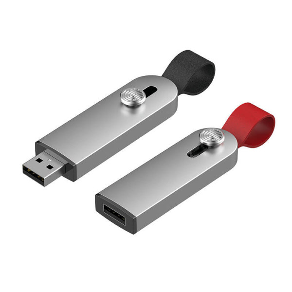 Elegantní kovový výsuvný USB flash