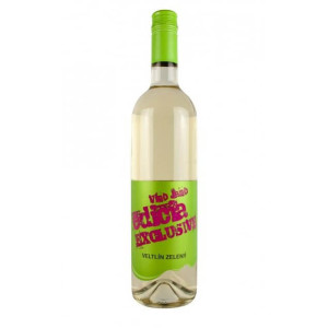 Veltlínské zelené bílé víno suché 0,75 l