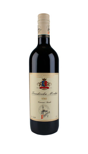 Frankovka modrá- červené víno suché 0,75l
