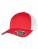Dvoubarevná síťovaná kšiltovka - FX110MT_Red_White - variant Ls 1000314613