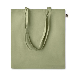 Nákupní taška z organické bavlny ZIMDE COLOUR - Reklamnepredmety