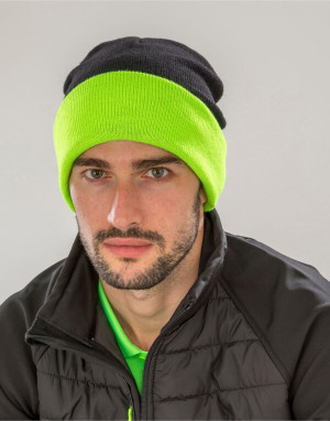 Recyklovaná čepice Black Compass Beanie - Reklamnepredmety