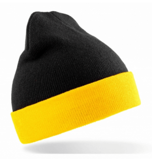 Recyklovaná čepice Black Compass Beanie - Reklamnepredmety