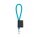 Krátký barevný Lanyard Tube Short Set — modrá světlá