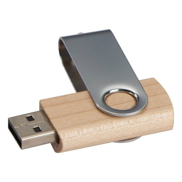 Dřevěný USB klíč