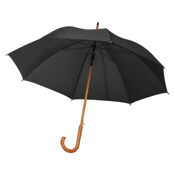Deštník s dřevěnou rukojetí, RPET