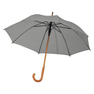Deštník s dřevěnou rukojetí, RPET - Reklamnepredmety