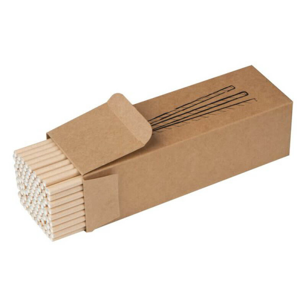 Papírové slámky v krabičce, 100ks