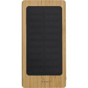 Bambusová solární PowerBanka 8.000 mAh