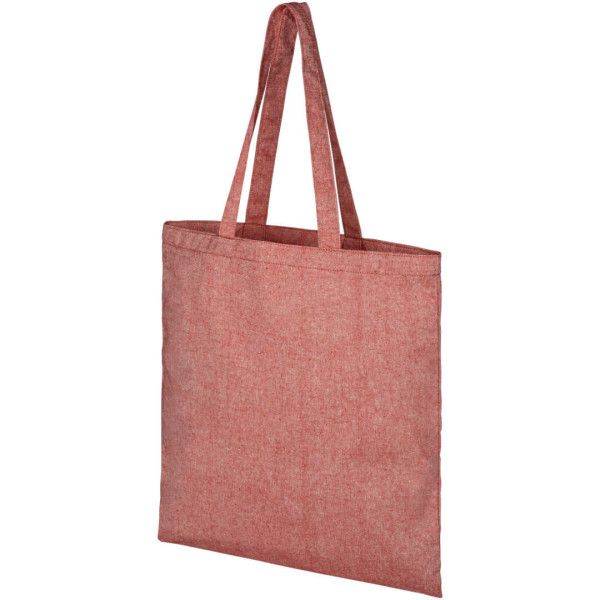 Pheebs nákupní taška ze směsi recyklované bavlny a polyesteru 210 g/m²