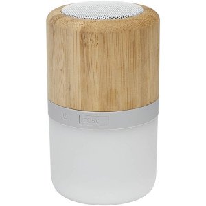 Aurea bambusový Bluetooth® reproduktor se světlem - Reklamnepredmety