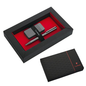 Set dobíjecího elektrického zapalovače a kuličkového pera PIERRE CARDIN ELECTRIC