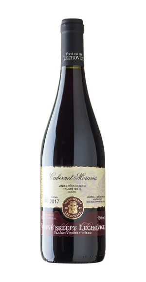 Cabernet Moravia 2017, pozdní sběr, suché