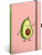 Notes Avokádo, linkovaný, 13 × 21 cm - a-8412_tit - variant Pg A-8412