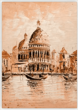 Dřevěný obraz Venezia II. - Reklamnepredmety