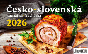 Kalendář Česko-slovenská kuchařka/kuchařka - Reklamnepredmety