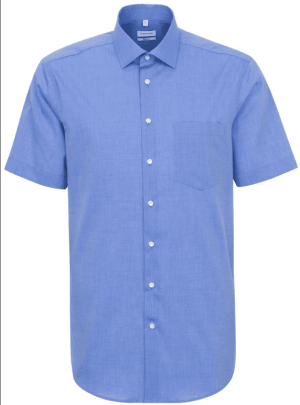 Pánská košile s krátkým rukávem a střihem Regular - Reklamnepredmety