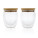 Sklenice s bambusovým víčkem 2ks 250ml - p432.140__b_2 - variant XD P432.140