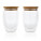 Sklenice s bambusovým víčkem 2ks 350ml - p432.270__b_2 - variant XD P432.270