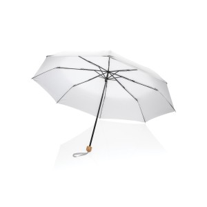 20,5" bambusový deštník Impact ze 190T pongee RPET AWARE™ - Reklamnepredmety